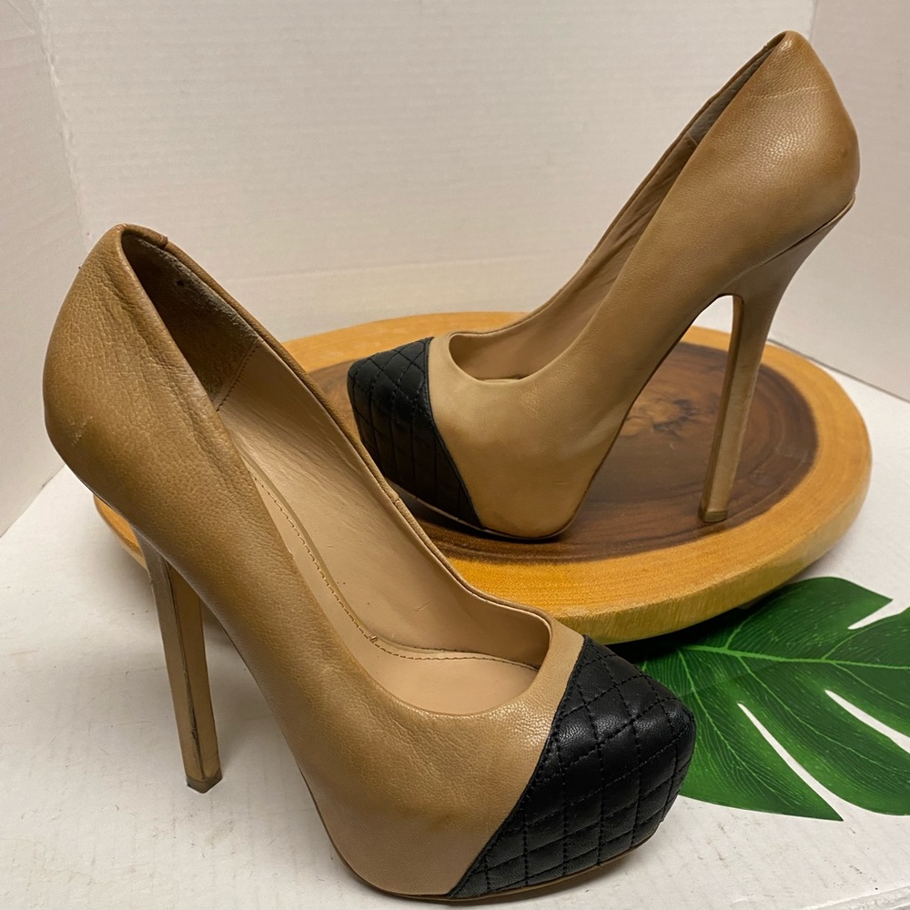 Steve Madden leather BEAUTY Stiletto Heels